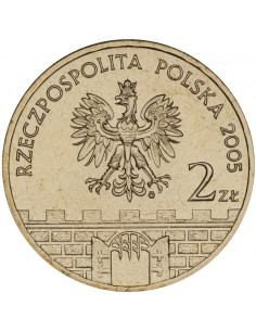 Awers monety 2 zł 2005 Włocławek – woj. kujawskopomorskie 2