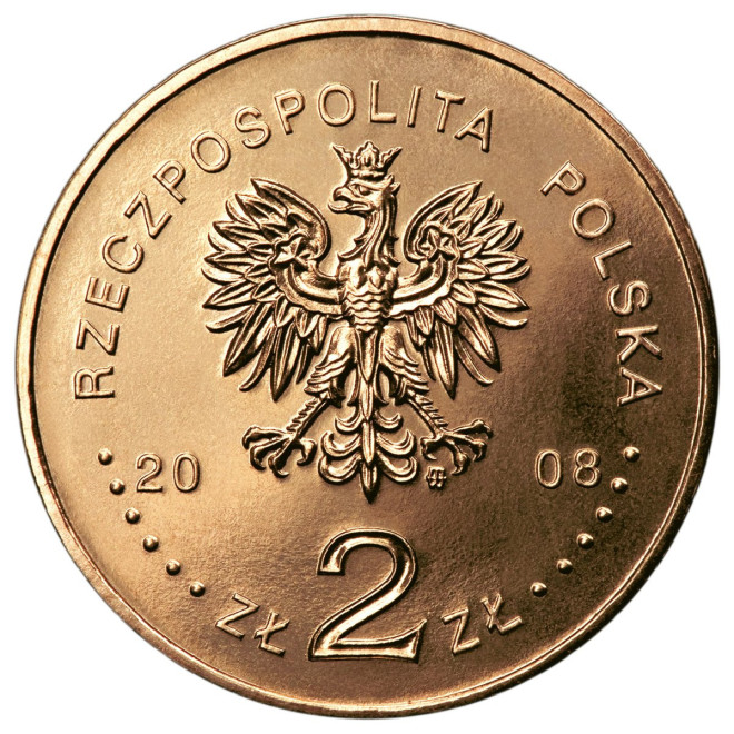 Rewers monety 2 zł 2008 Sybiracy