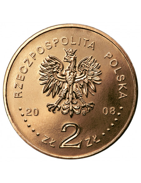 Rewers monety 2 zł 2008 Sybiracy