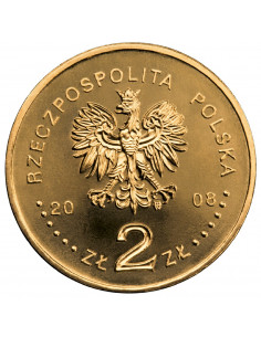 Awers monety 2 zł 2008 40. rocznica Marca ’68 2
