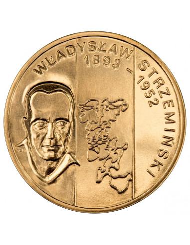 Awers monety 2 zł 2009 Polscy Malarze XIX/XX wieku – Władysław Strzemiński 18931952