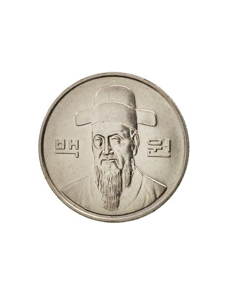 Awers monety Korea Południowa 100 Won 2008