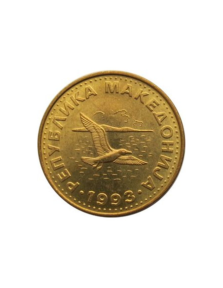 Awers monety Macedonia Północna 50 Deni 1993