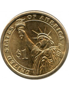 Awers monety USA 1 Dolar 2008 5 Prezydent USA James Monroe 18171825 2