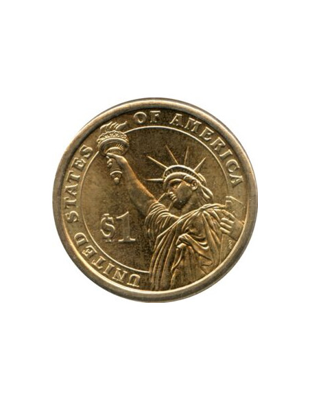 Rewers monety USA 1 Dolar 2008 5 Prezydent USA James Monroe 18171825