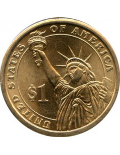 Awers monety USA 1 Dolar 2008 6 Prezydent USA John Quincy Adams 18251829 2