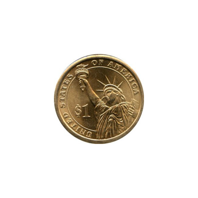 Rewers monety USA 1 Dolar 2008 6 Prezydent USA John Quincy Adams 18251829