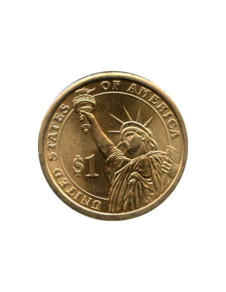 Rewers monety USA 1 Dolar 2008 6 Prezydent USA John Quincy Adams 18251829