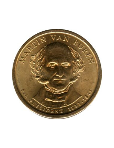 1 Dolar 2008  8  Prezydent USA - Martin Van Buren (1837-1841)