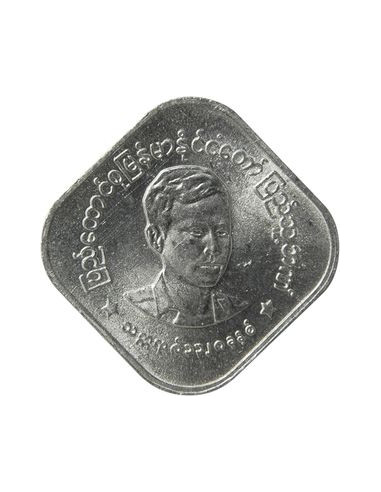 Awers monety 10 Pia 1966