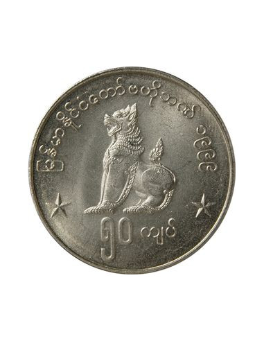 Awers monety 50 Kiat 1999