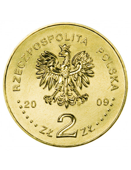 Rewers monety 2 zł 2009  Historia Polskiej Muzyki Rozrywkowej: Czesław Niemen