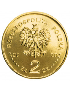 Awers monety 2 zł 2009 90. rocznica utworzenia Najwyższej Izby Kontroli 2
