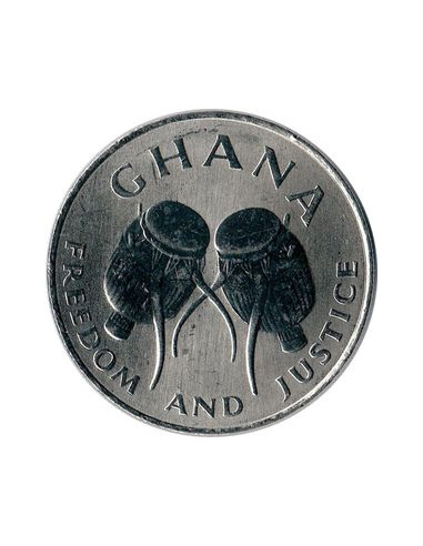 Awers monety 50 Cedi 1997