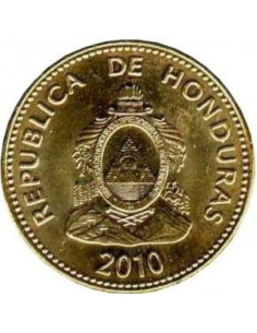 Awers monety Honduras 10 Centavos 2014