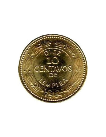 Rewers monety Honduras 10 Centavos 2014