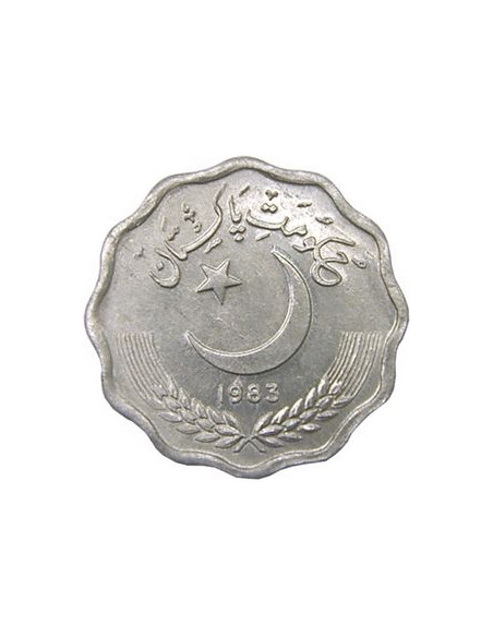 Awers monety Pakistan 10 Pajs 1986
