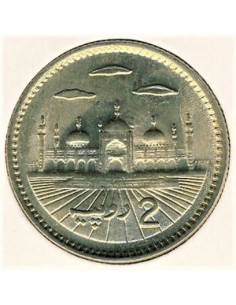 Awers monety Pakistan 2 Rupia 2000 2