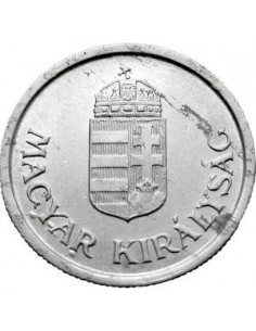 Awers monety Węgry 1 Pengo 1944