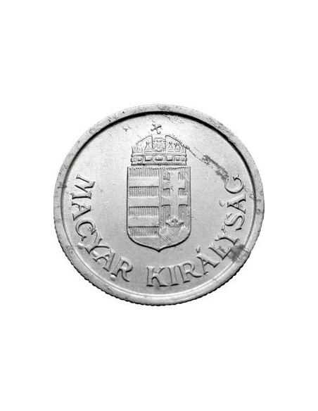 Awers monety Węgry 1 Pengo 1944