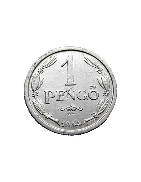 Rewers monety Węgry 1 Pengo 1944
