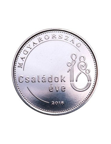 Awers monety Węgry 50 Forint 2018 Rok Rodzinny