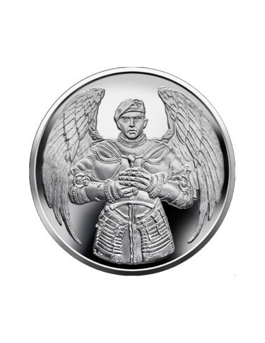 Awers monety 10 Hrywien 2021 Powietrzne oddziały szturmowe Sił Zbrojnych Ukrainy
