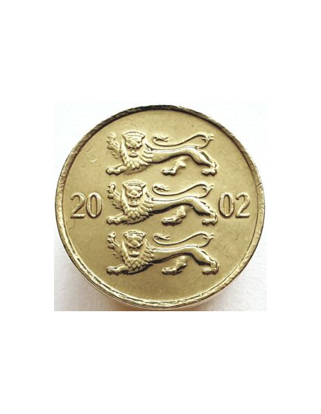 Awers monety Estonia 10 Senti 2002