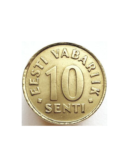 Rewers monety Estonia 10 Senti 2002