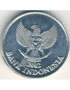 Awers monety Indonezja 50 Rupii 2002 2