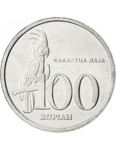 Awers monety Indonezja 100 Rupii 2005