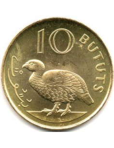 Awers monety Gambia 10 Butut 1998 2