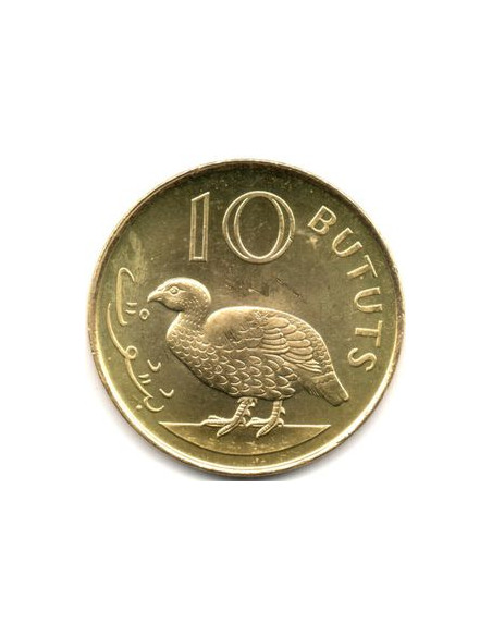 Rewers monety Gambia 10 Butut 1998
