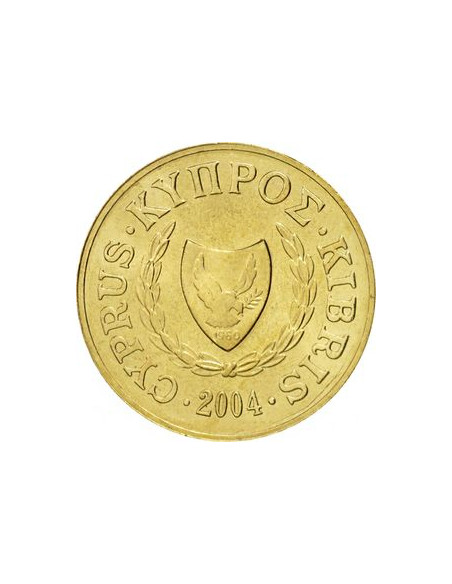 Awers monety Cypr 2 Centy 2004