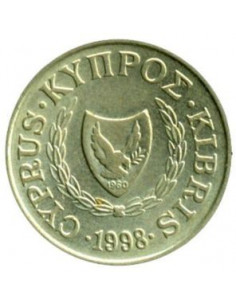 Awers monety Cypr 1 Cent 2004