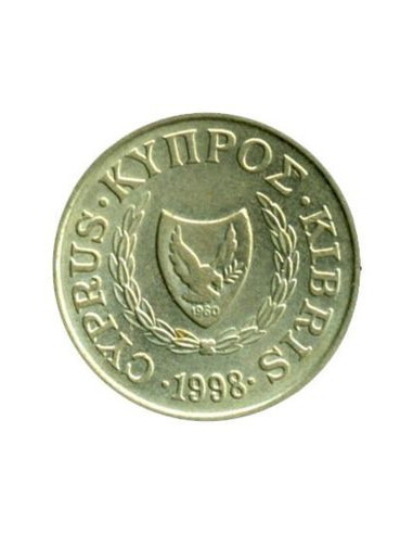 Awers monety Cypr 1 Cent 2004