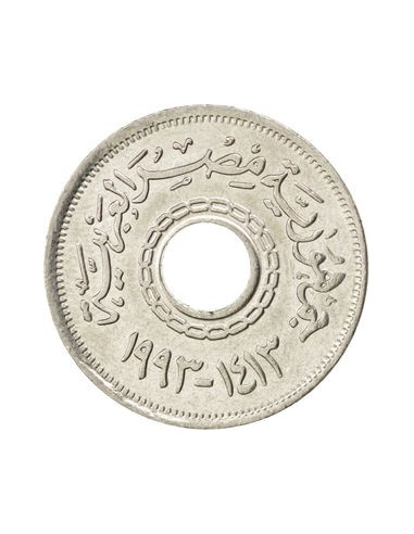Awers monety Egipt 25 Piastr 1993