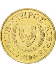 Awers monety Cypr 10 Centów 2004