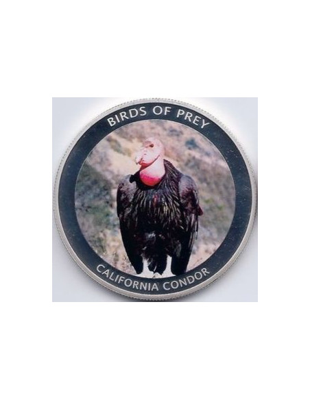 Awers monety Malawi 10 Kwacha 2010 Kondor kalifornijski