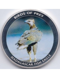 Awers monety Malawi 10 Kwacha 2010 Bielik madagaskarski