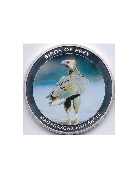 Awers monety Malawi 10 Kwacha 2010 Bielik madagaskarski