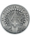 Awers monety 20 Złotych 2009 65. rocznica likwidacji Getta w Łodzi