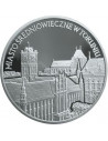 Awers monety 20 Złotych 2007 Zabytki kultury w Polsce miasto średniowieczne w Toruniu