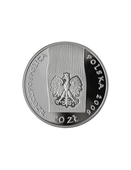 Rewers monety 20 Złotych 2006 Zabytki kultury w Polsce kościół w Haczowie