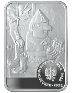 Awers monety 20 Złotych 2005 Polscy malarze XIX/XX wieku Tadeusz Makowski 2