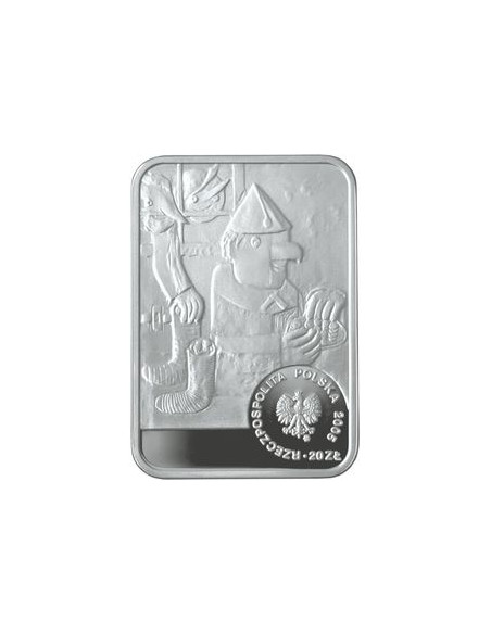 Rewers monety 20 Złotych 2005 Polscy malarze XIX/XX wieku Tadeusz Makowski