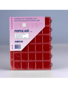 Arkusze na monety Importa 0830 - 4 x 30 kieszeni