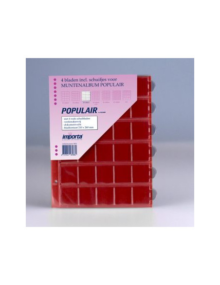 Arkusze na monety Importa 0830 - 4 x 30 kieszeni