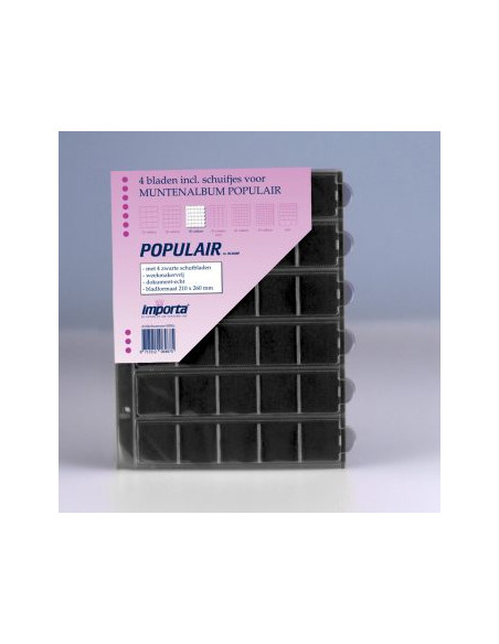 Arkusze na monety Importa 0830 - 4 x 30 kieszeni
