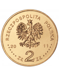 Awers monety 2 zł 2011 Miasta w Polsce – Kraków 2